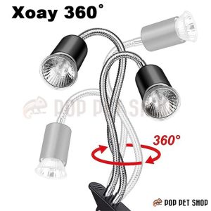 kẹp đèn chuồng bò sát