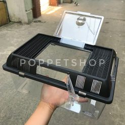 Hộp nuôi trăn rắn bò sát - Dạng chữ nhật 33x20cm
