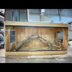 Chuồng gỗ bò sát - Chuồng Nuôi D120 x R60 x C60