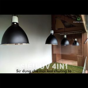 chụp đèn chuồng bò sát